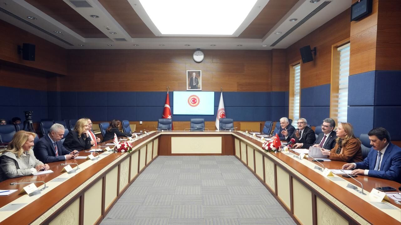 Türkiye ile KKTC'nin parlamentolar arası dostluk grupları Meclis'te bir araya geldi
