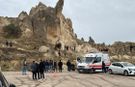 Kapadokya'da peribacası çöktü: 2 ölü, 5 yaralı