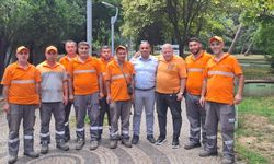 TEMİZLİK İŞÇİSİNDEN ÖRNEK DAVRANIŞ