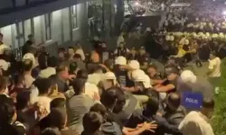 CHP İstanbul önünde tansiyon yükseldi!