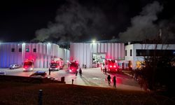 Tekirdağ'da fabrikada yangın