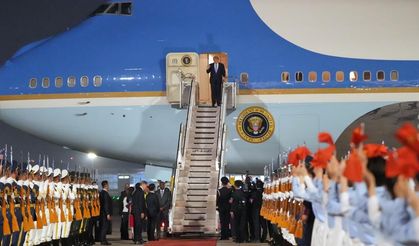ABD Başkanı Trump, Çin'e ulaştı