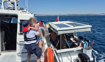 İzmir ve Aydın açıklarında teknelerde rahatsızlanan 2 kişiye tıbbi tahliye