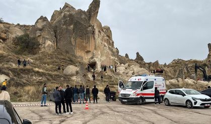 Kapadokya'da peribacası çöktü: 2 ölü, 5 yaralı