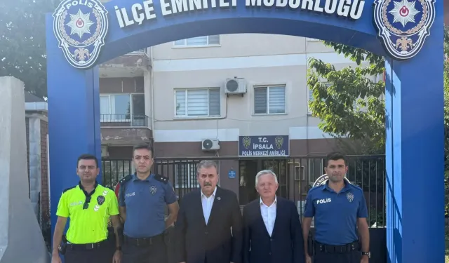 BBP Genel Başkanı Destici'den İpsala temasları