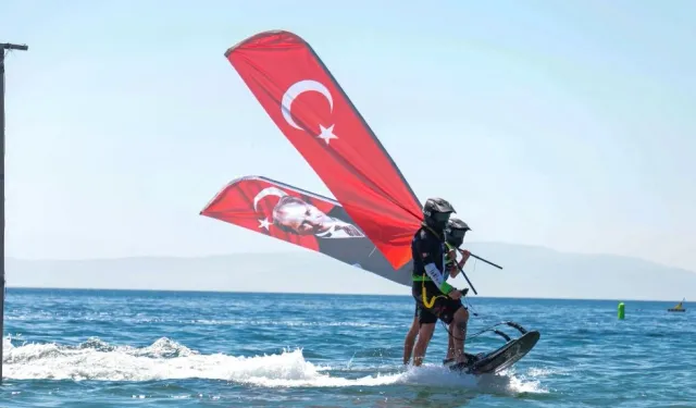 Bursa Gemlik Körfezi’nde su şöleni