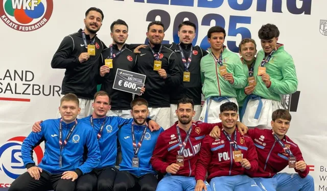 Bursalı karateciler Avusturya’da 2 madalya kazandı