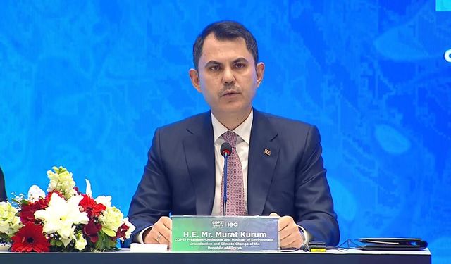 Bakan Kurum: COP31'i güven, iş birliği ve uygulama eşiğine dönüştüreceğiz