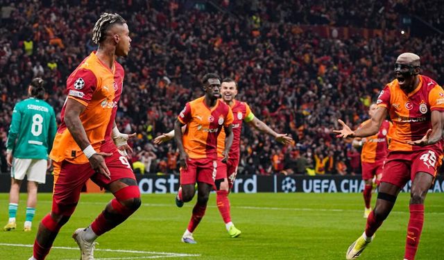 Galatasaray, İngiltere'ye avantajla gidiyor