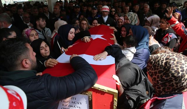 Şehit Piyade Uzman Çavuş Yusuf Açay son yolculuğuna uğurlandı