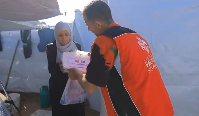 Vakıflar Genel Müdürlüğünden Gazze'ye 290 bin kişilik iftar desteği