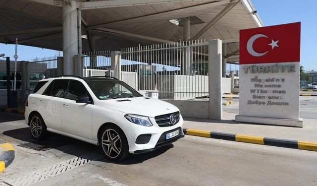 Yabancı plakalı araç kullanımında yeni dönem