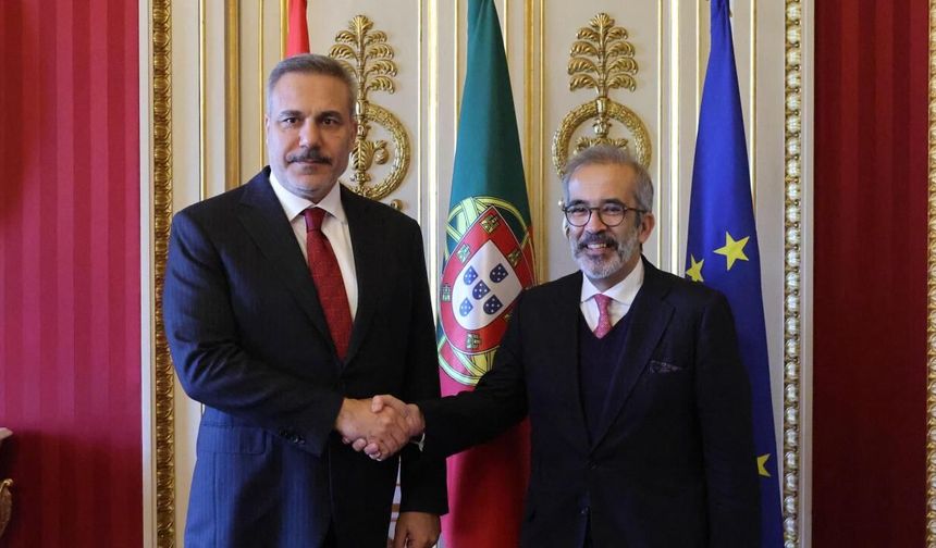 Dışişleri Bakanı Fidan, Portekizli mevkidaşı Rangel ile görüştü