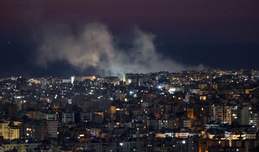 İşgalci İsrail ordusu Lübnan'a hava saldırıları başlattığını duyurdu