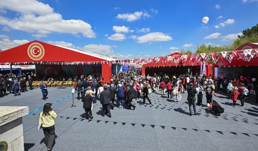 TBMM'de 'Meclis Bahçesi Çocuk Bahçesi Etkinliği' başladı