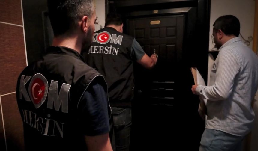 Mersin'de FETÖ operasyonu: 58 gözaltı