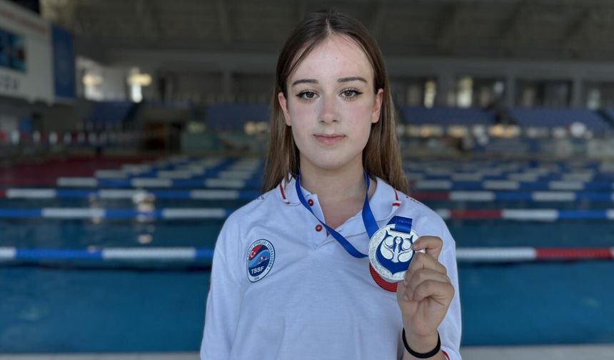 Milli serbest dalışçısı Kardelen dünya ikincisi oldu