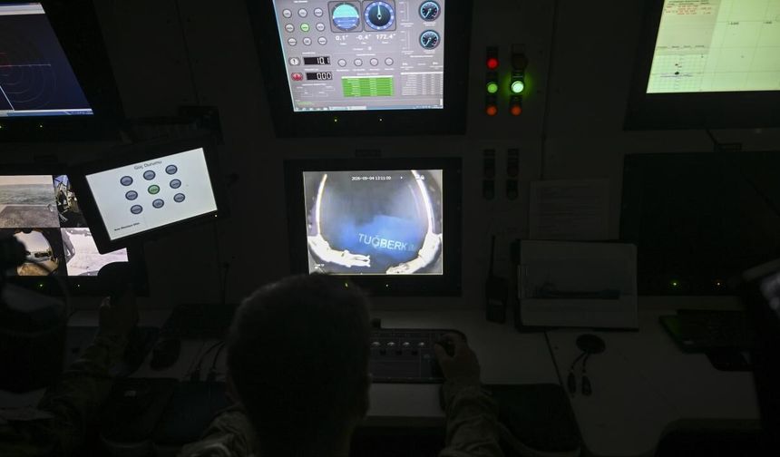 Silivri açıklarında batan gemi 720 metre derinlikte görüntülendi