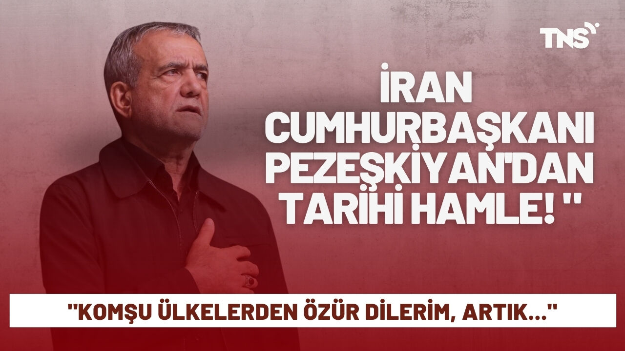 İran Cumhurbaşkanı Pezeşkiyan'dan tarihi hamle! "Komşu ülkelerden özür dilerim, artık..."