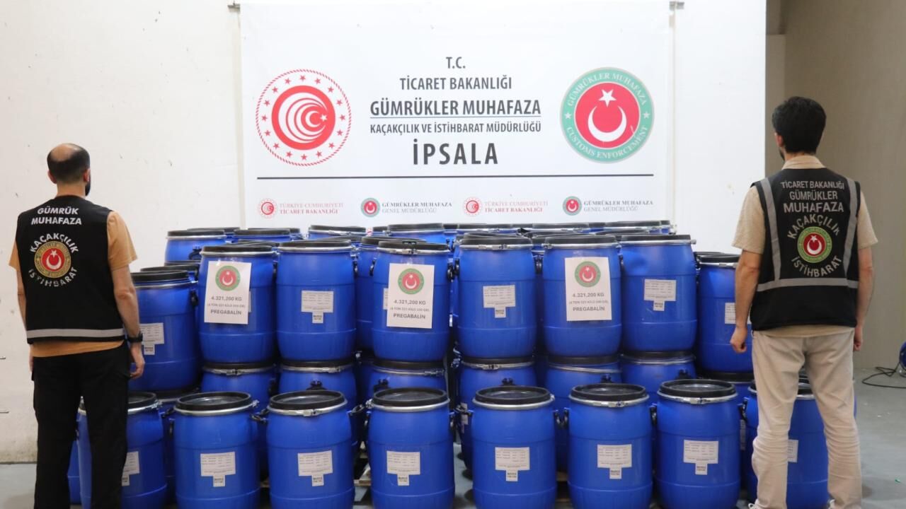 İpsala'da 4,3 ton uyuşturucu ele geçirildi