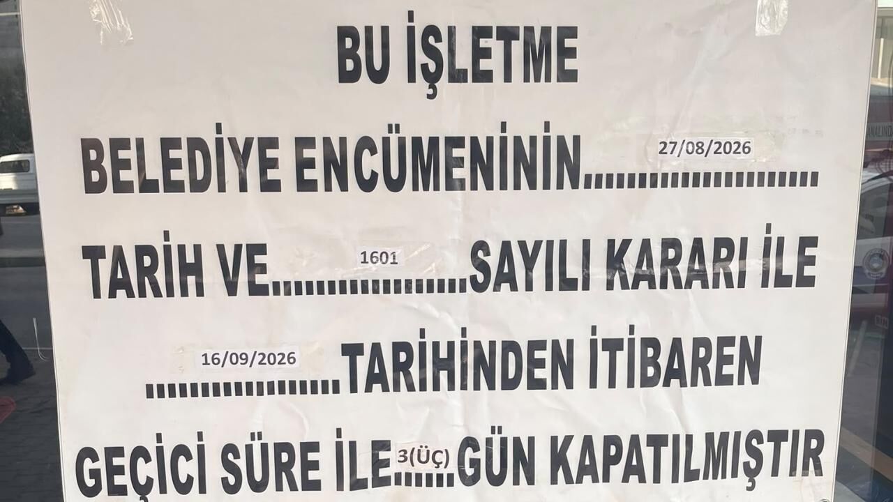 Tarihi geçmiş ürün satan market mühürlendi